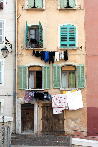 Marseille - Façade (Quartier du Panier )