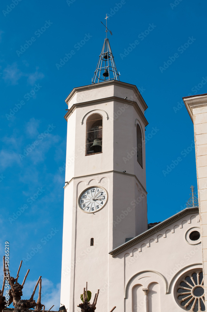 Obraz premium Detail of the belfry