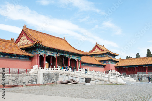 Zhao De Men (Gate of manifesting virtues) in Forbidden City