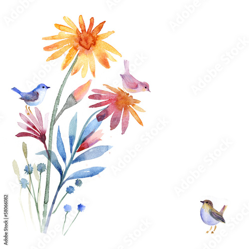 Watercolor background