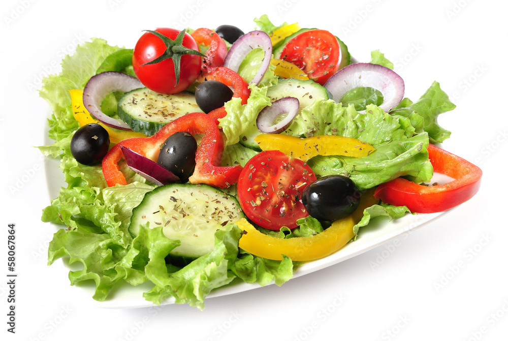 Plato de ensalada