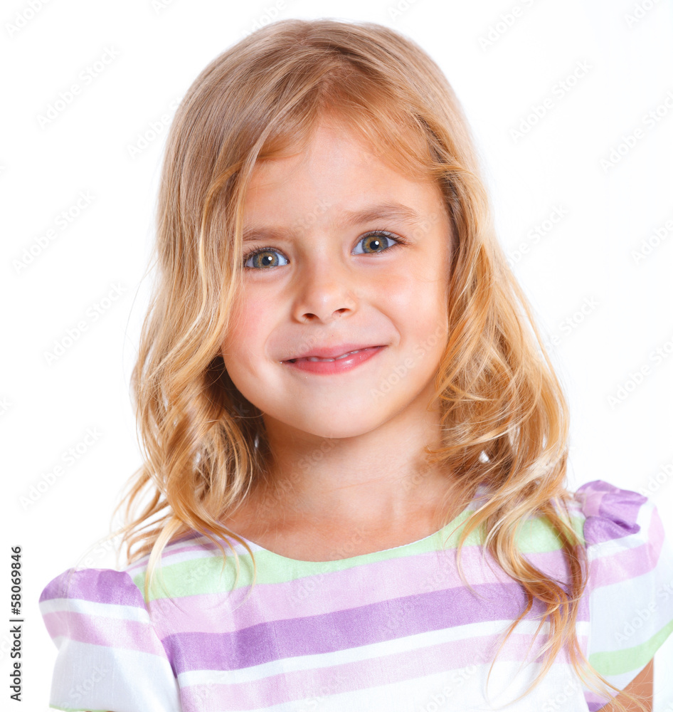 Portrait little girl Portrait little girl