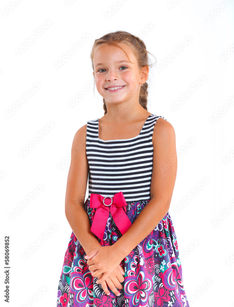 Portrait little girl Portrait little girl