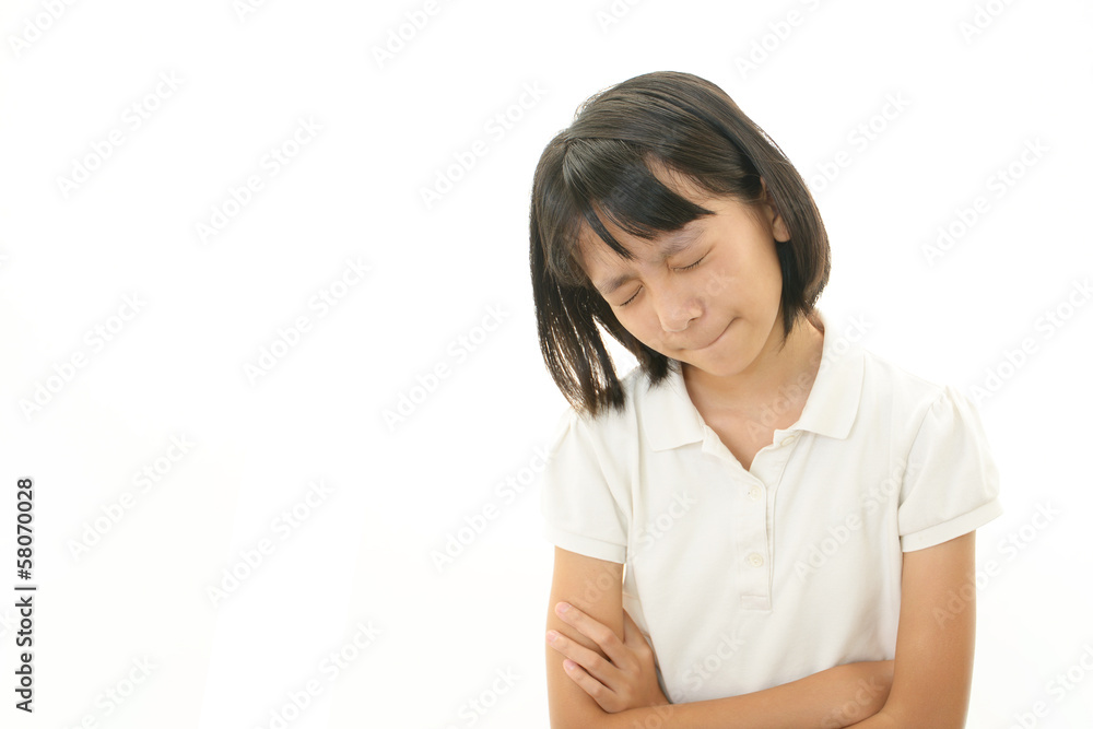 悩む女の子 悩む女の子