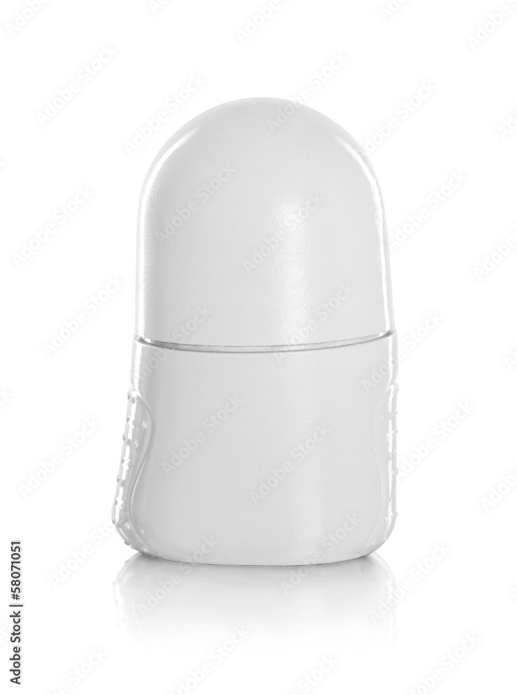 Clear blank brands of the deodorant bottle Clear blank brands of the deodorant bottle