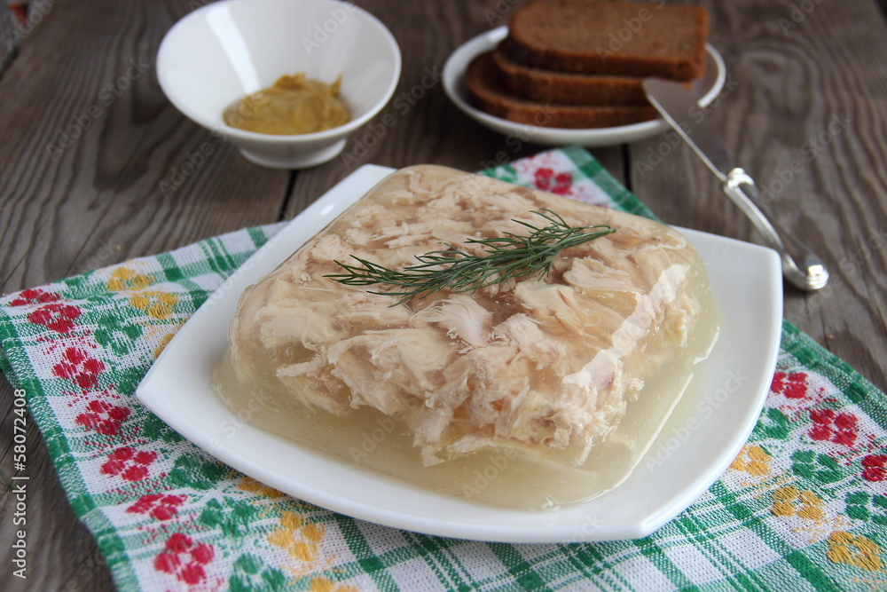 Meat aspic Meat aspic