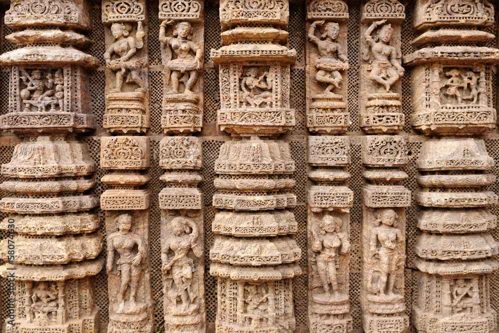 India, Konarak temple India, Konarak temple