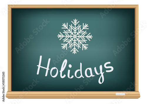 school board holidays