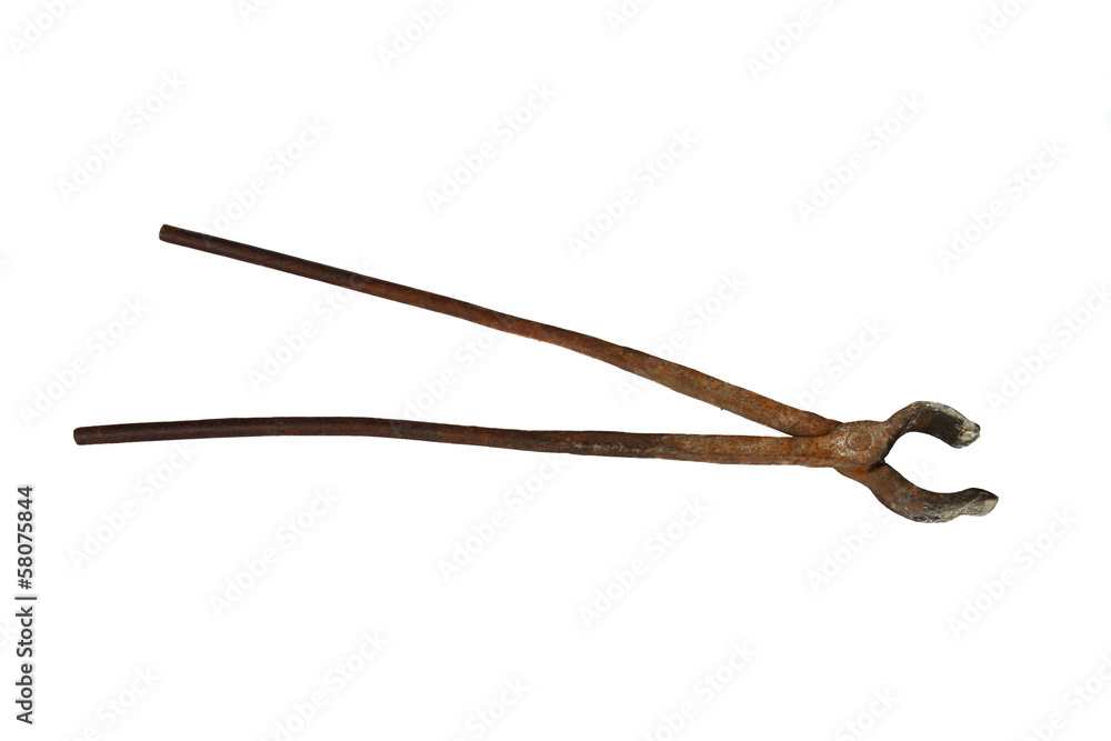 Obraz premium Blacksmith tongs