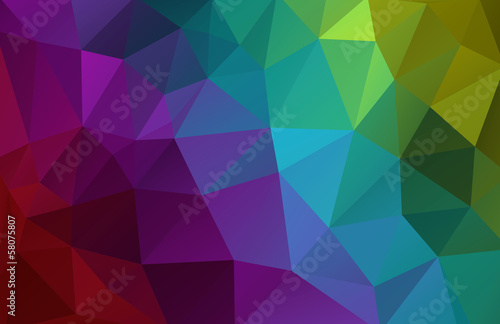 Vector abstract polygonal background