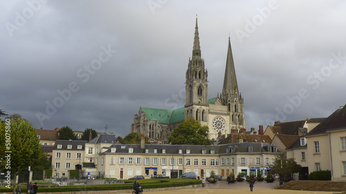 Obraz na płótnie cathédrale de Chartres