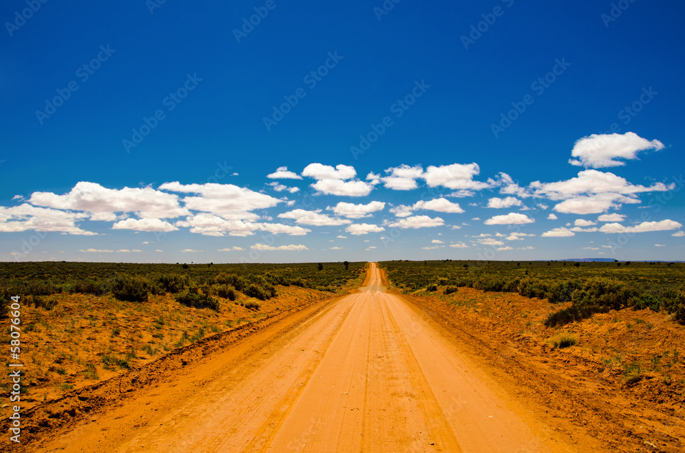 unpaved dirt road