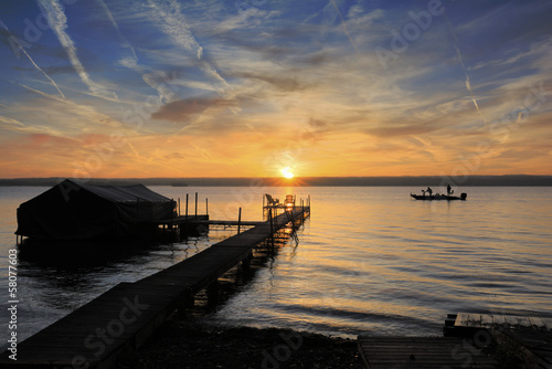 Sunrise on the Lake © Michael Shake
