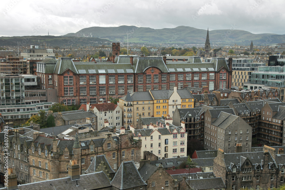 Fototapeta premium Edinburgh in Scotland