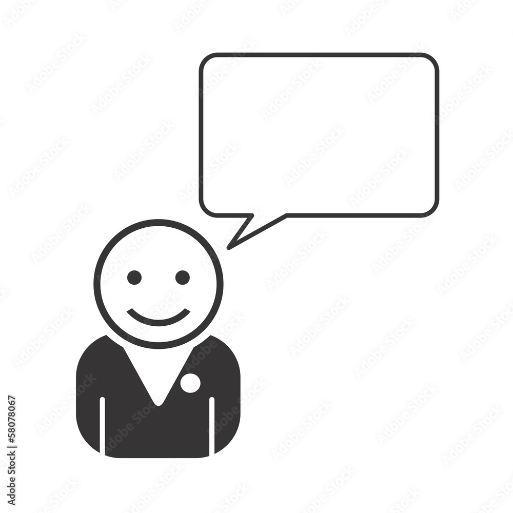 avatar portrait picture with caption bubble avatar portrait picture with caption bubble
