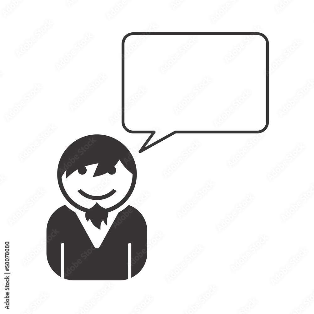 avatar portrait picture with caption bubble avatar portrait picture with caption bubble