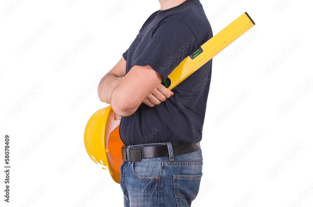 Blue collar worker. Blue collar worker.