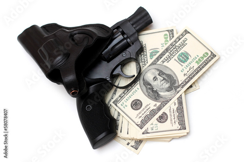 Gun and money