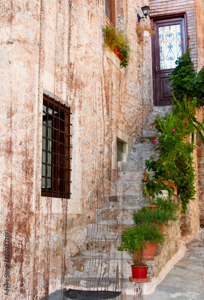 Pretty old courtyard