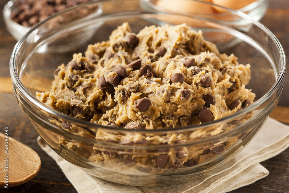 Homemade Chocolate Chip Cookie Dough Homemade Chocolate Chip Cookie Dough
