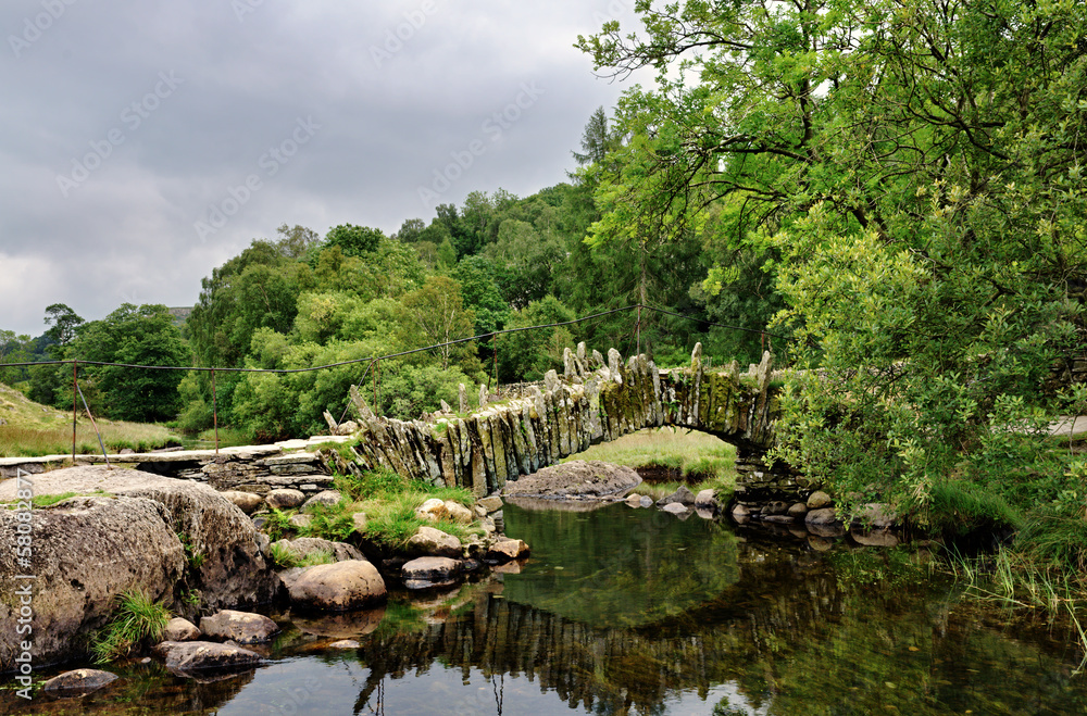 Packhorse bridge at Little Langdale