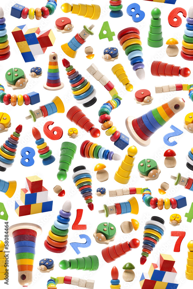 Color toys pattern Color toys pattern