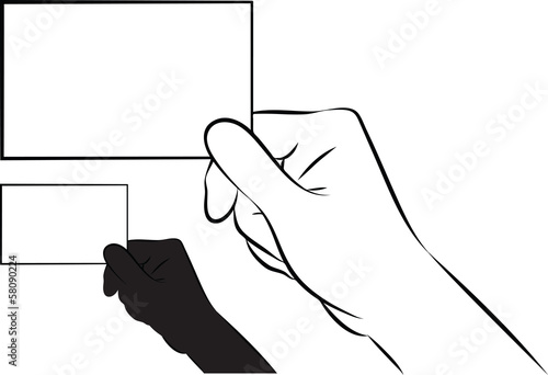 Showing card