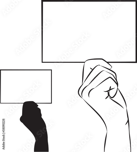 Showing card
