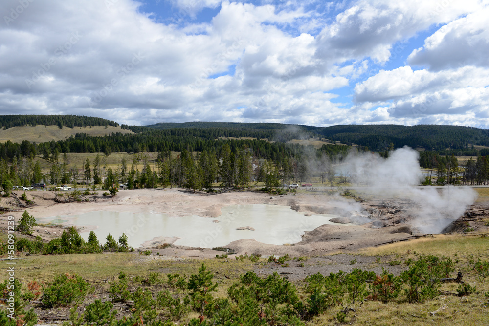 Au Yellowstone National Park, USA Au Yellowstone National Park, USA