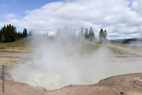 Au Yellowstone National Park, USA