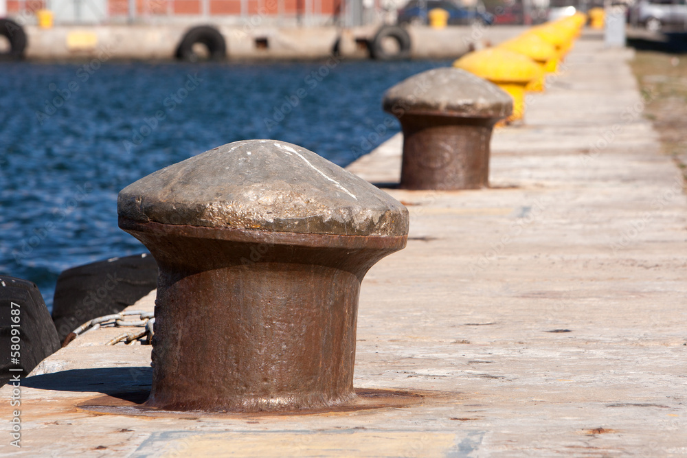 dock in a harbor dock in a harbor