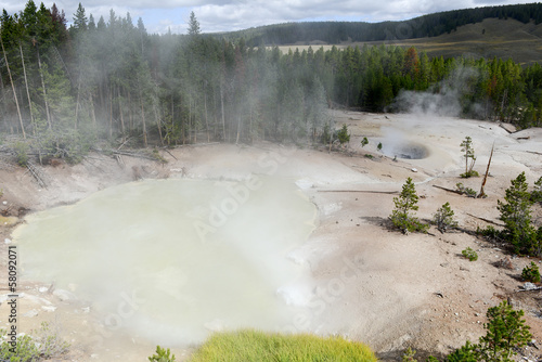 Au Yellowstone National Park, USA