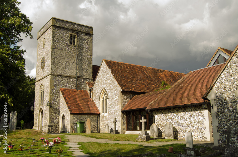 Church of St Mary, King's Worthy, Hampshire