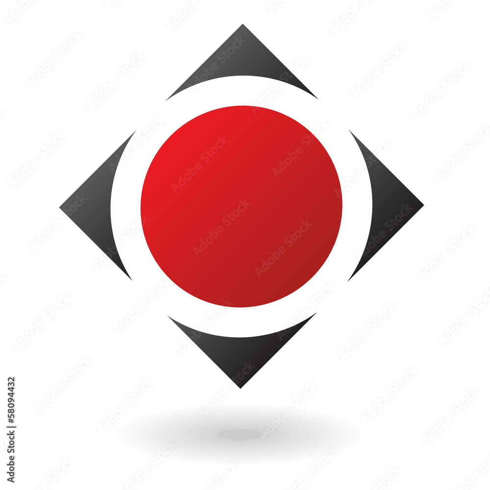 Rectangular and Square Abstract Icon Rectangular and Square Abstract Icon