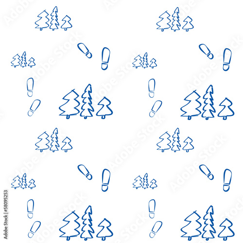 Snow Step Pattern