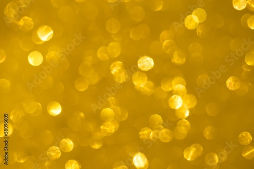 abstract golden bokeh texture