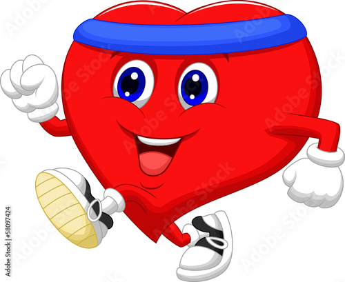 Heart running to keep healthy