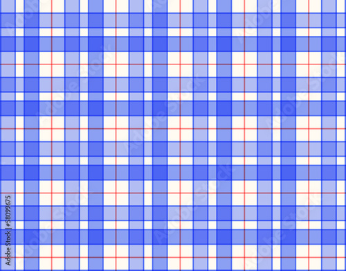 tissu bleu à carreaux quadrillé