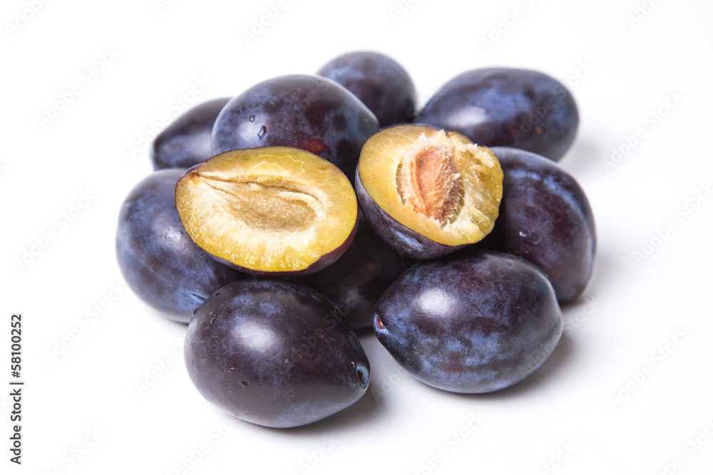Obraz premium fresh plums