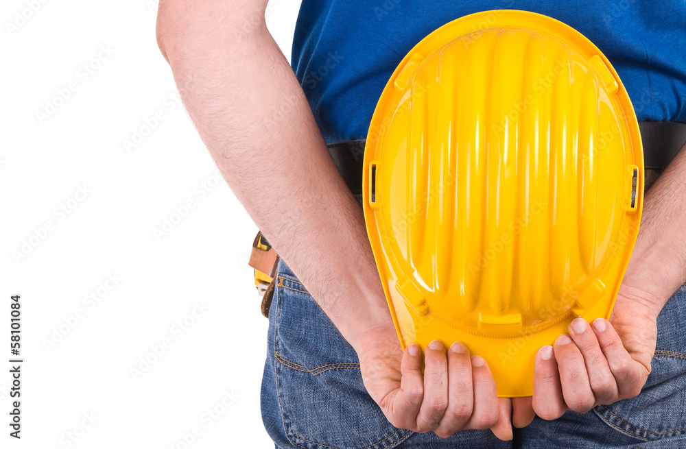 Blue collar worker. Blue collar worker.