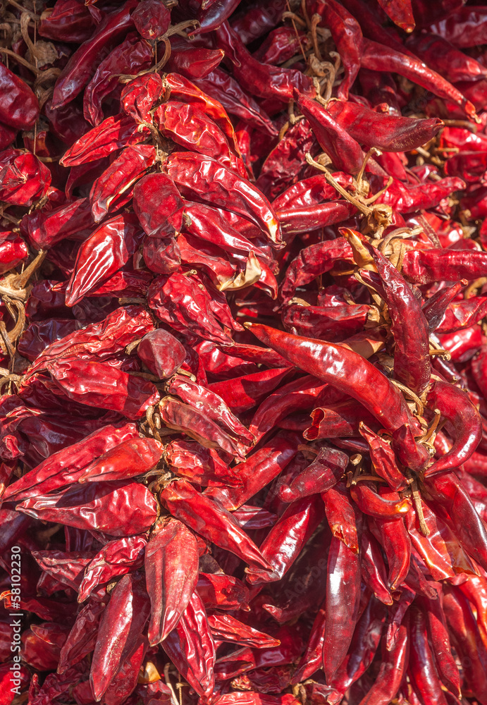 Fototapeta premium Paprikaschoten aus Tihany am Balaton in Ungarn