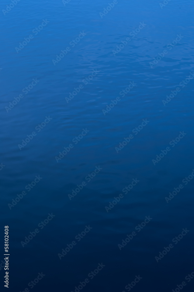 Obraz premium Blue water in the river