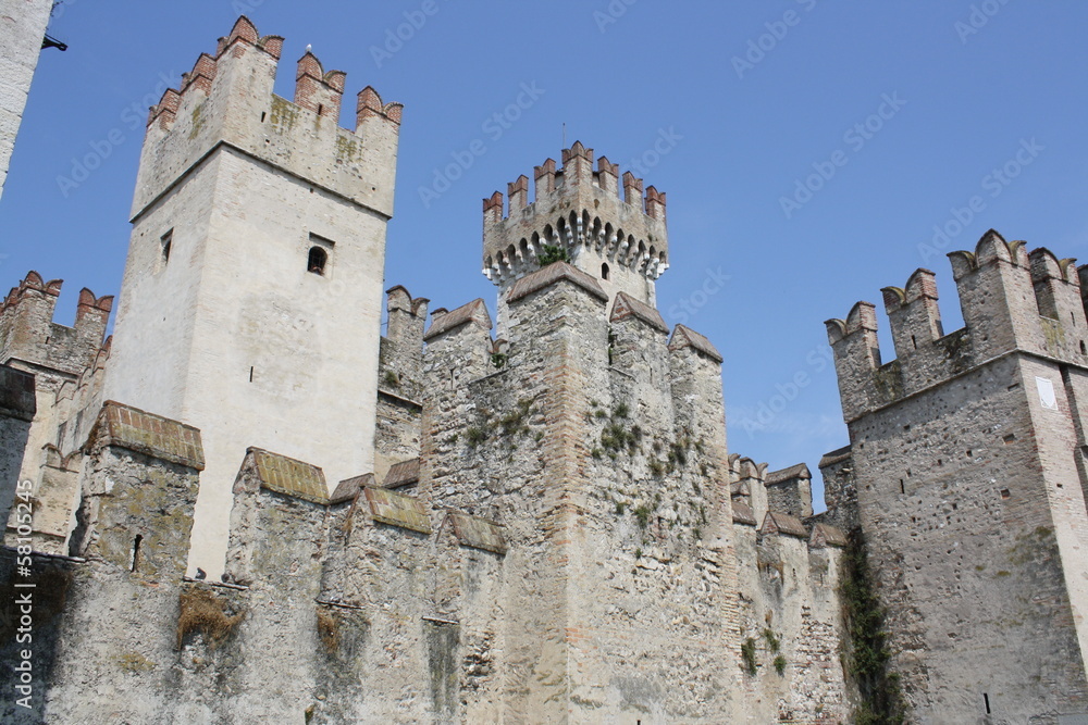 Rocca Scaligera Castle (Lake of Garda, Sirmione, Italy)