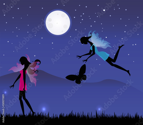 fate sotto il chiaro di luna