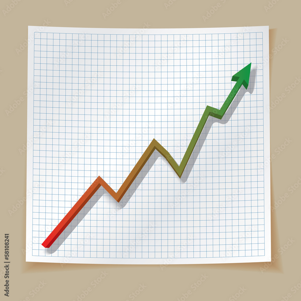 Obraz premium stock up