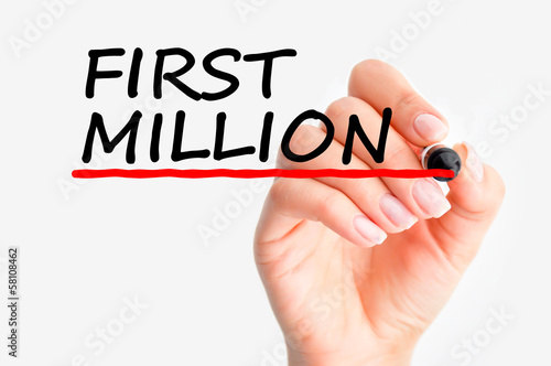 Making first million