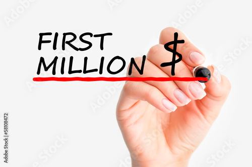 Making first million