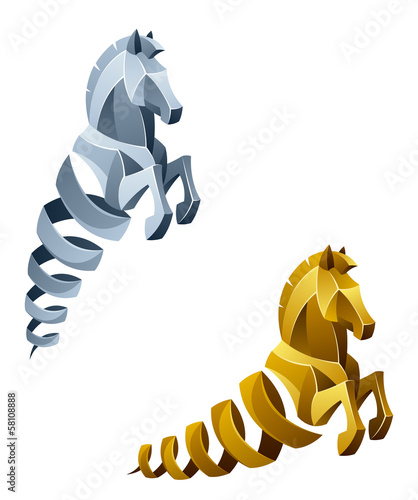 Spring horse