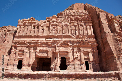 Petra - Jordanie - Tombe du Palais