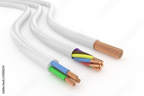 Electrical cables photo